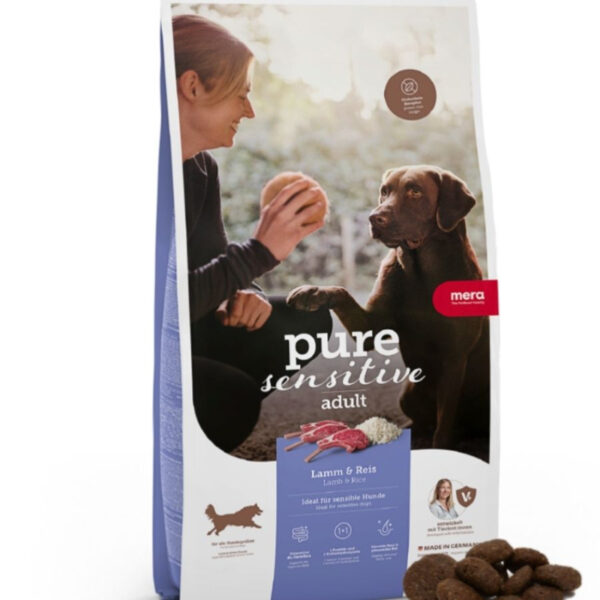 Mera - Pure Sensitive - Dry food for medium and large breed dogs with lamb meat