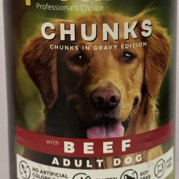 PROCHOICE Dog Canned Food with Beef 400g