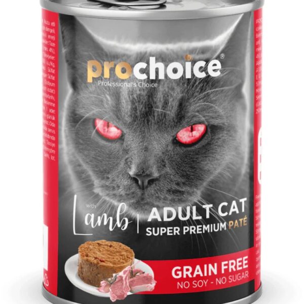 PROCHOICE Cat Canned Food with Lamb 400g