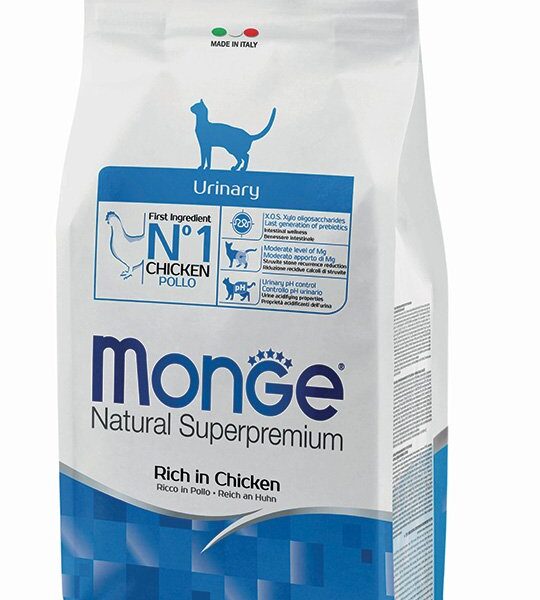 MONGE Natural SuperpremiumUrinary FelineRich in Chicken