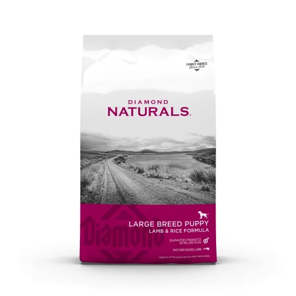 Diamond Naturals – Large Breed Puppy Lamb & Rice 15kg