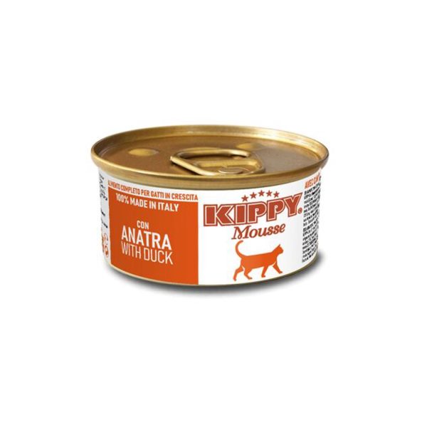 KIPPY MOUSSE for adult Cats with Duck