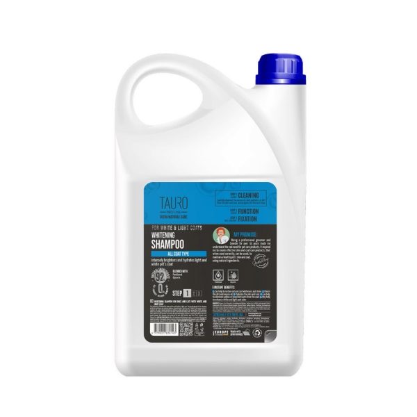 TAURO whitening shampoo for dogs and cats with white andlight coat 3785 ml (TPL63614)